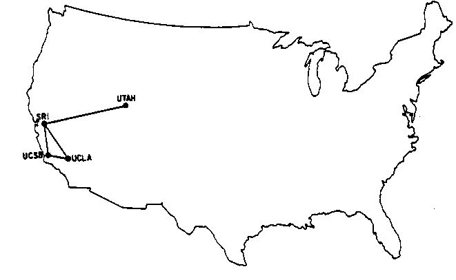 Map Of The Entire Internet In 1969